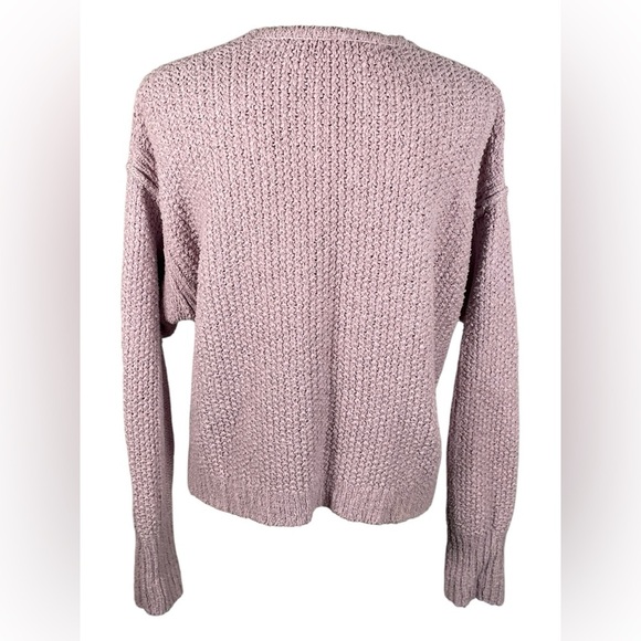 Free People Coco Twist Front Sweater In Lavender Purple Size Small - Picture 5 of 9